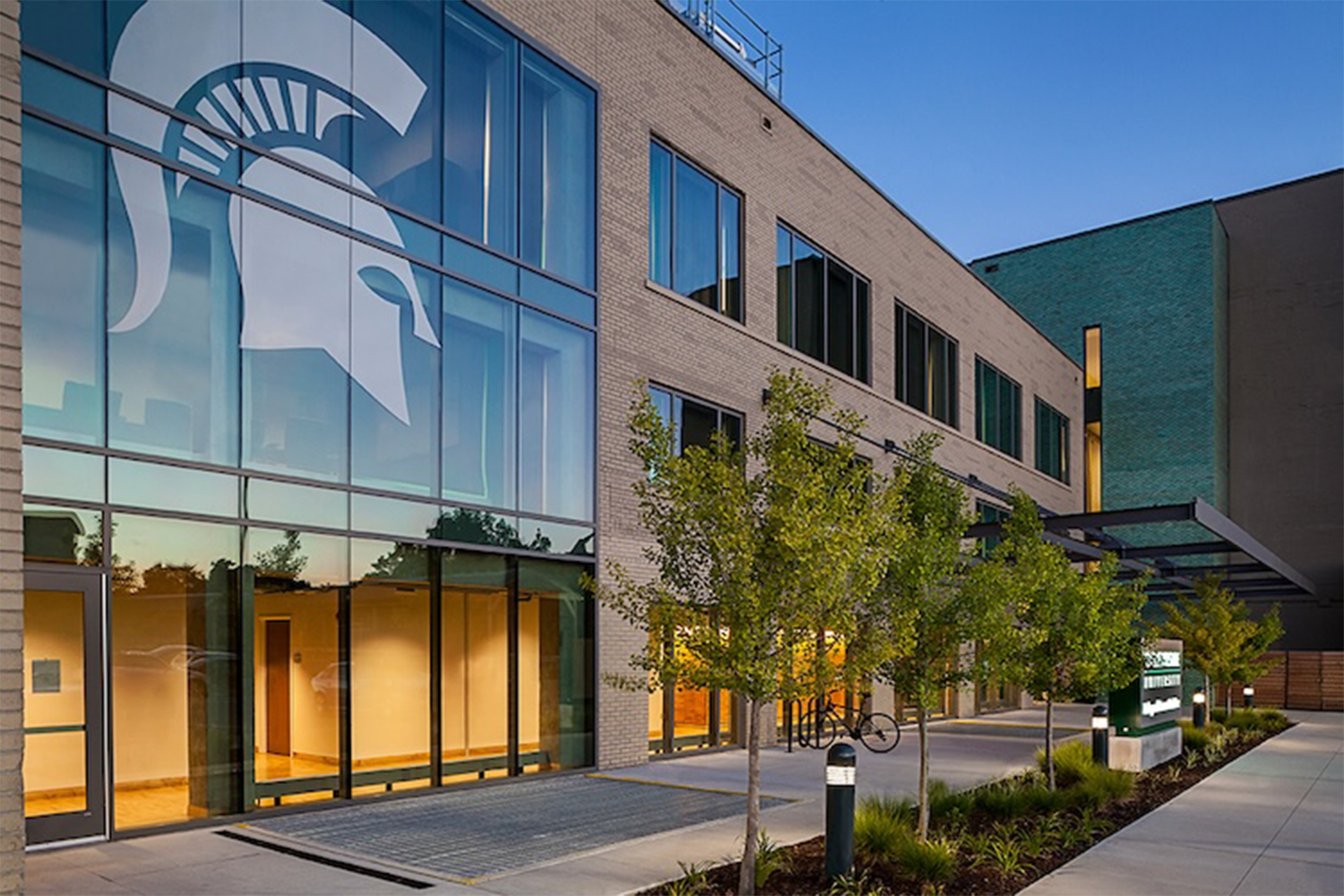 College of Human Medicine building entrance